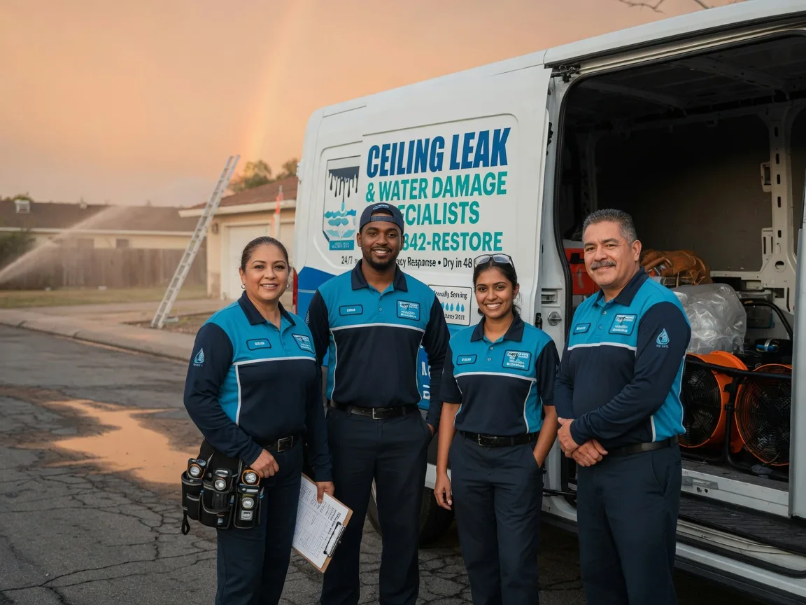Ceiling Leak Cleanup company in Hermansville, MI