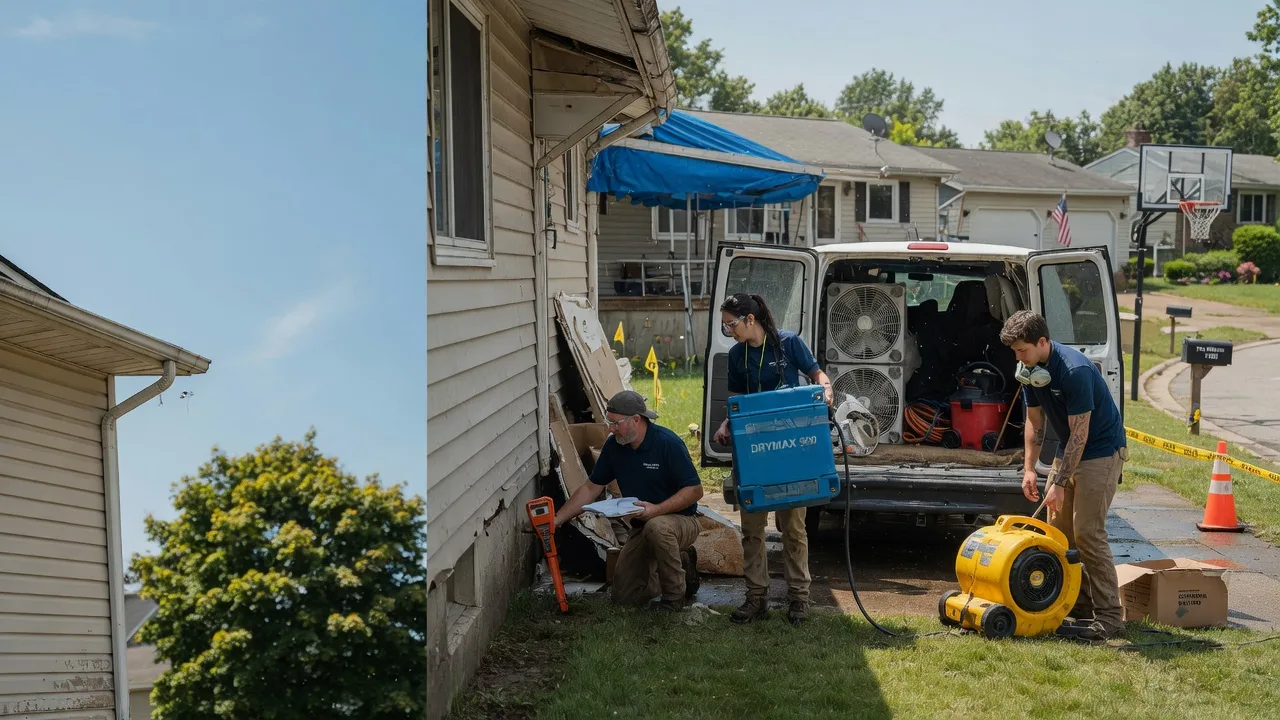 Ceiling Leak Cleanup in Hermansville, MI near me